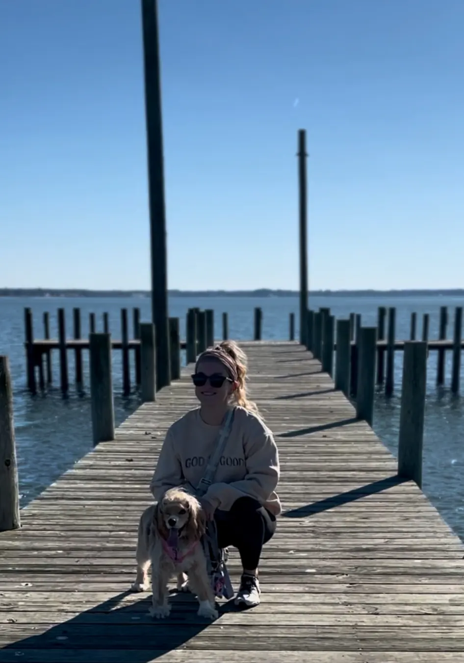 Sadie, long dock