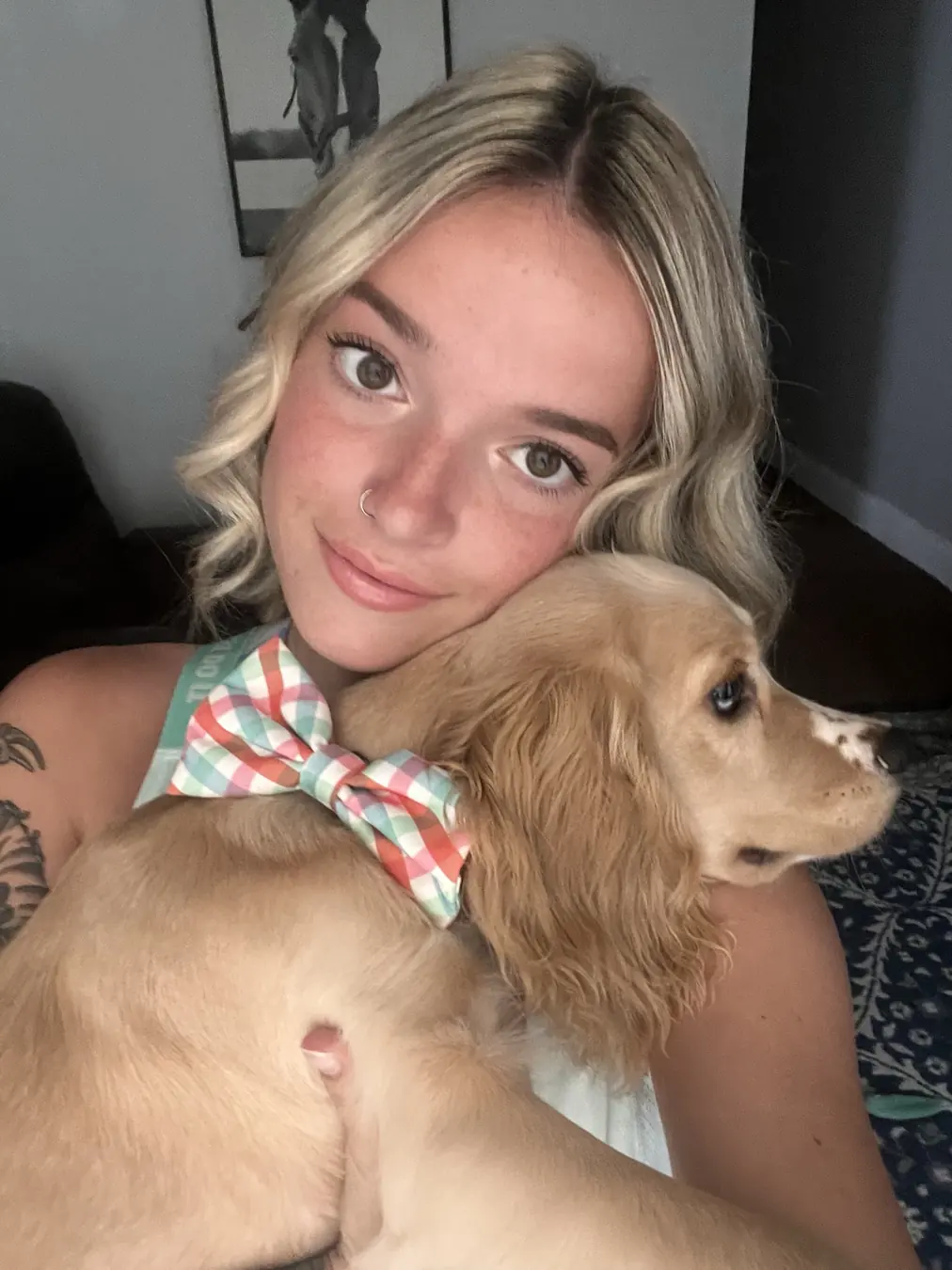 Sadie, bandana day